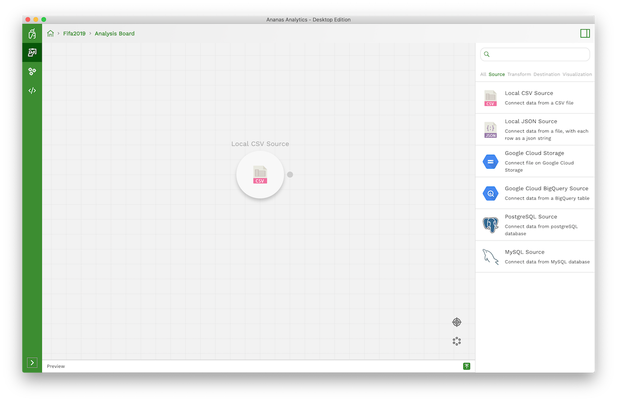 connect to data source